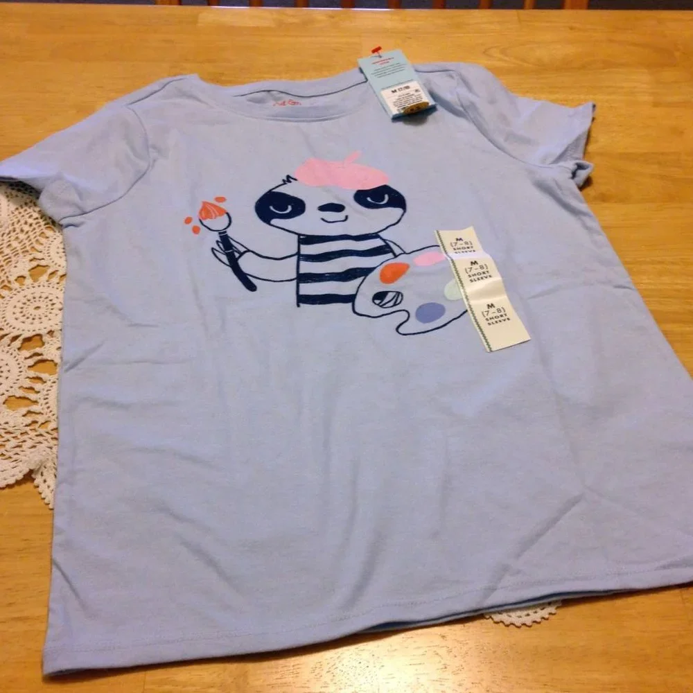 Cat & Jack tee set, girls size 7/8